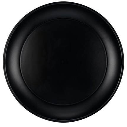 Piatto nero da 21 cm