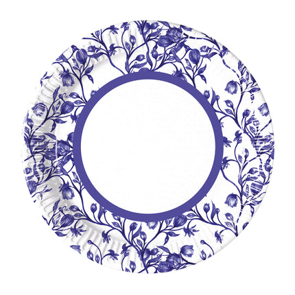 Everyday Designs Piatti di carta Fsc di porcellana blu Next Generation Medium 20Cm 8St