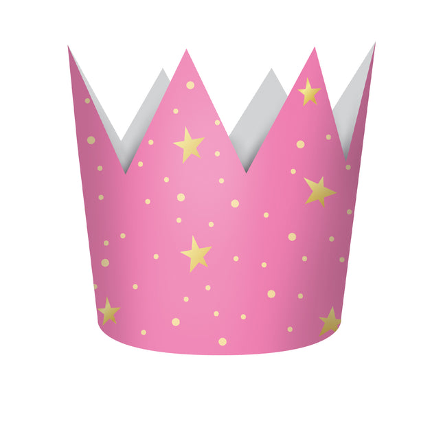 Corona stellare oro rosa 4 pezzi