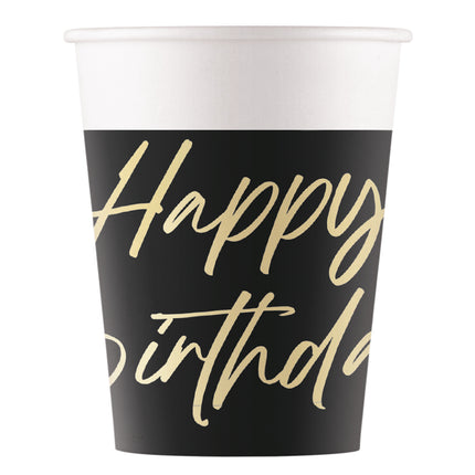 Coppa Buon Compleanno 200ml 8pz