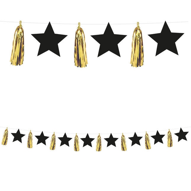 Ghirlanda d'oro nero