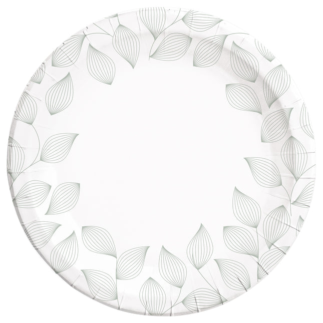 Everyday Designs Foglie Fsc Piatti di Carta Next Generation Grandi 23Cm (Stampo Profondo) 8St