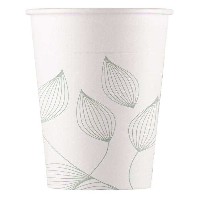 Everyday Designs Foglie Fsc Bicchieri di carta 200Ml (Wm) 8St