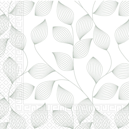 Everyday Designs Foglie Fsc Tre Veli Tovaglioli di Carta 33X33Cm 20St