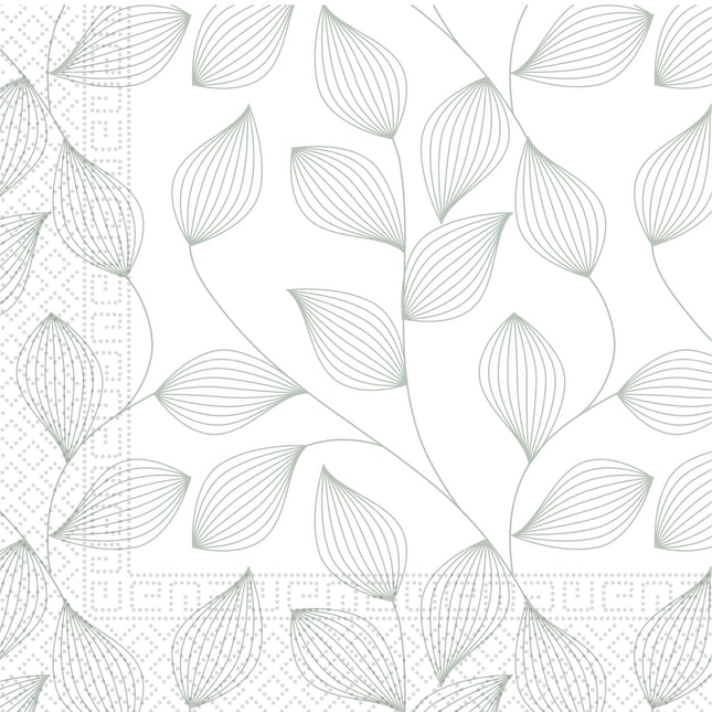 Everyday Designs Foglie Fsc Tre Veli Tovaglioli di Carta 33X33Cm 20St
