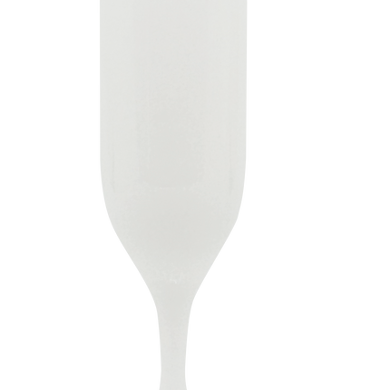 Bicchieri riutilizzabili a tinta unita Bicchieri da champagne riutilizzabili di colore bianco 2St