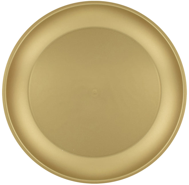 Prodotti riutilizzabili Piatti riutilizzabili 21Cm Oro 4St