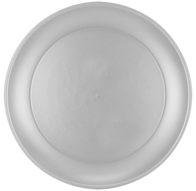 Piatti d'argento Metalic 21cm 4pz