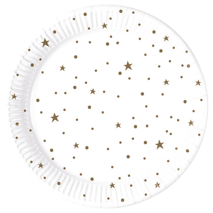 Ghirlanda di agrifoglio di Natale Fsc Piatti di carta Next Generation Grande 23Cm 8St