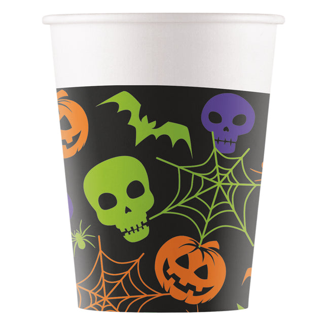 Bicchieri di carta Fsc Happy Halloween Party 200Ml (Wm) 8St