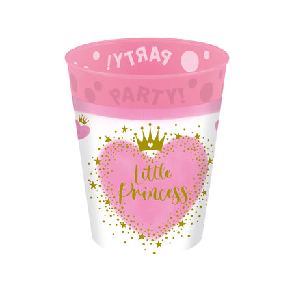 Tazze riutilizzabili My Little Princess Party 250Ml 4St