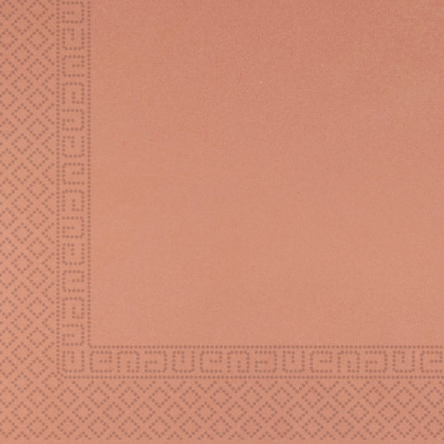 Tovaglioli oro rosa 3 strati 33cm 20pz