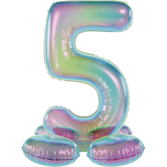 palloncino di figura 5 anni Standard Olografico Vuoto 72 cm