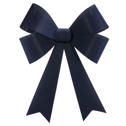 Papillon gigante in velluto a coste blu navy 71 cm x 86 cm