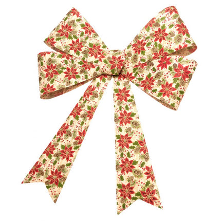 Fiocco di Stella di Natale gigante 71 cm x 86 cm