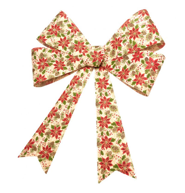 Fiocco di Stella di Natale gigante 71 cm x 86 cm