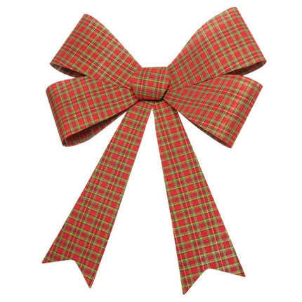 Papillon scozzese gigante rosso/verde/oro 71 cm x 86 cm
