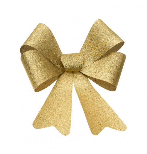 Fiocco glitterato oro 36.5CM X 50.8CM