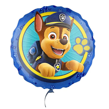 Paw Patrol - Palloncino all'elio Chase (vuoto) 45 cm