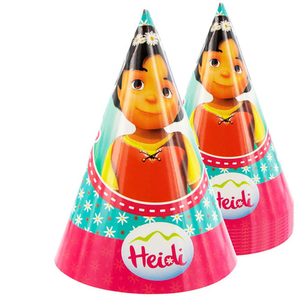 Cappellini da festa Heidi, 10 pezzi