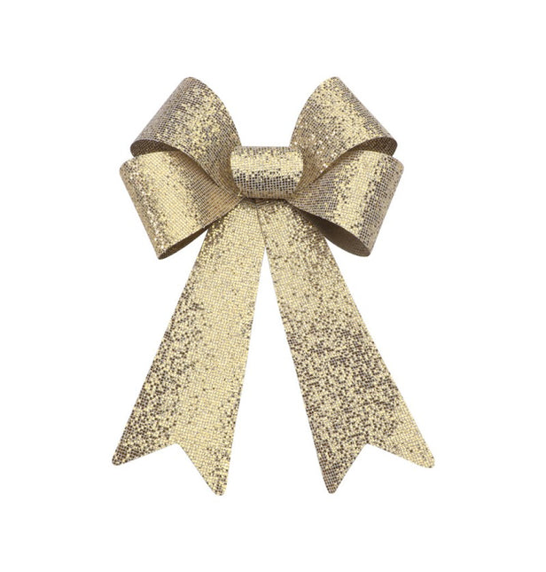 Fiocco glitterato oro 22.9CM X 39.1CM