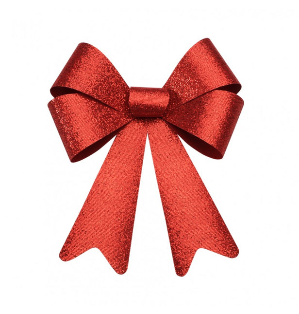 Fiocco rosso glitterato 36.5CM X 50.8CM