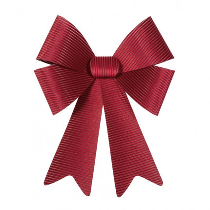 Maxi fiocco in velluto a coste bordeaux 50,8 cm x 66 cm