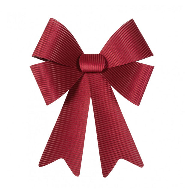 Maxi fiocco in velluto a coste bordeaux 50,8 cm x 66 cm