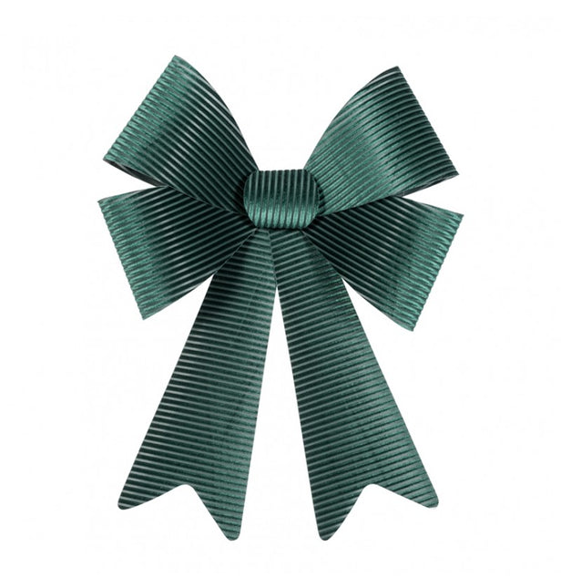 Maxi fiocco in velluto verde a coste 50,8 cm x 66 cm