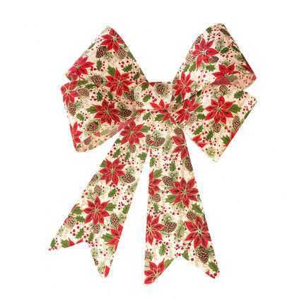 Maxi fiocco di stelle di Natale 50,8 cm x 66 cm