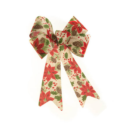 Fiocco floreale 22.9CM X 39.1CM