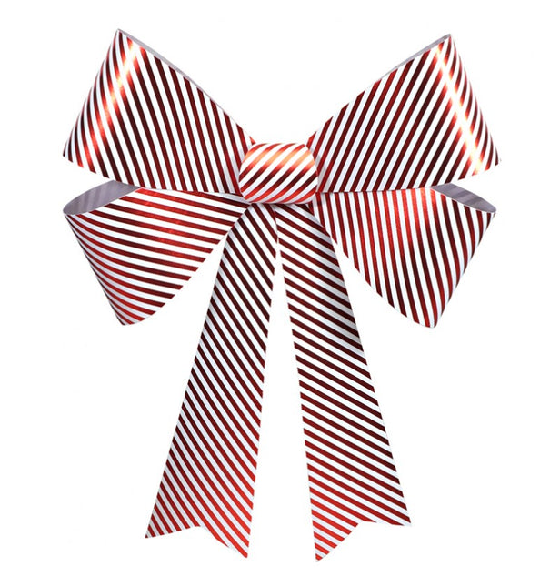 Fiocco in PVC a strisce di caramelle 71cm x 86cm