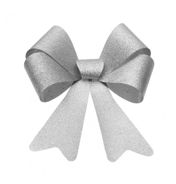Fiocco argento glitterato 36.5CM X 50.8CM
