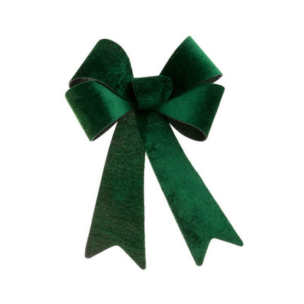 Fiocco di velluto verde scuro 22.9CM X 39.1CM