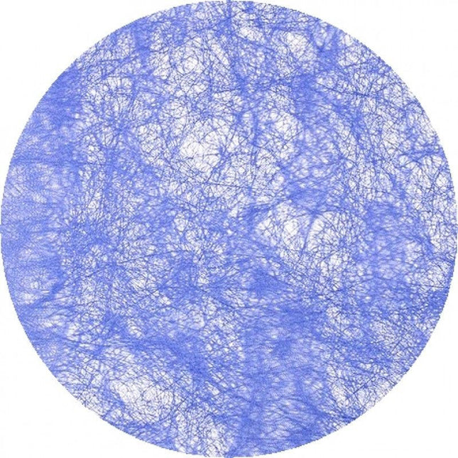 Tovagliette blu rotonde da 34 cm