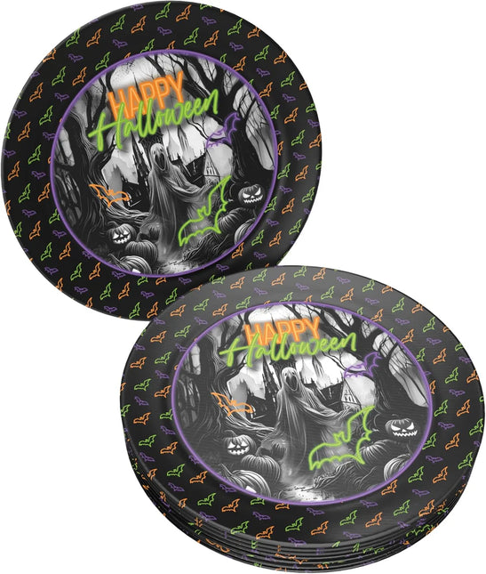 Insegne al neon di Halloween da 23 cm, 8 pezzi