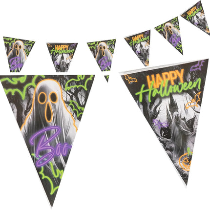 Ghirlanda di Halloween al neon da 4 m