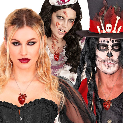 COLLANA CUORE HALLOWEEN