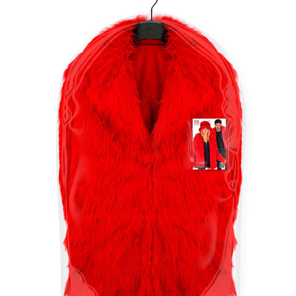 Cappotto di pelliccia Plush Red