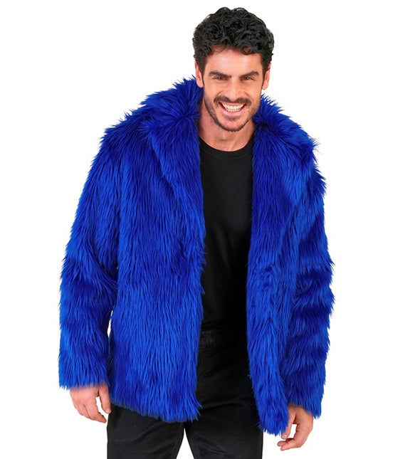Cappotto di pelliccia Plush Blue