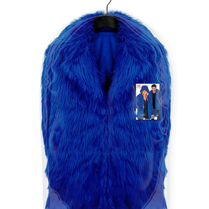 Cappotto di pelliccia Plush Blue