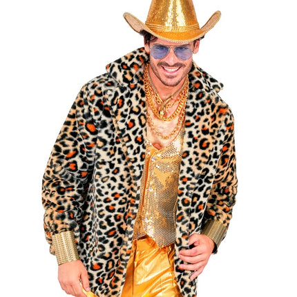 Cappotto di pelliccia Leopard Plush