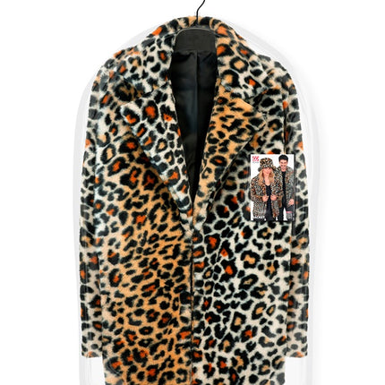 Cappotto di pelliccia Leopard Plush