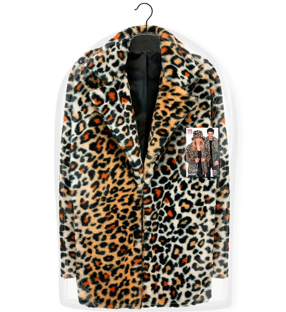 Cappotto di pelliccia Leopard Plush