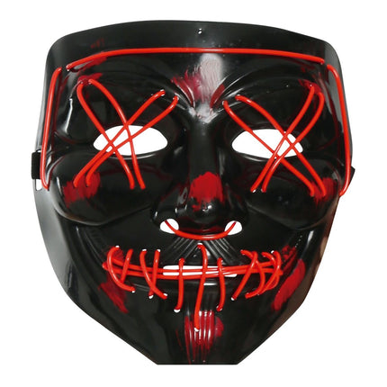 Maschera luminosa di Halloween