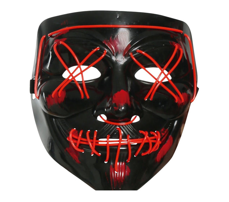 Maschera luminosa di Halloween