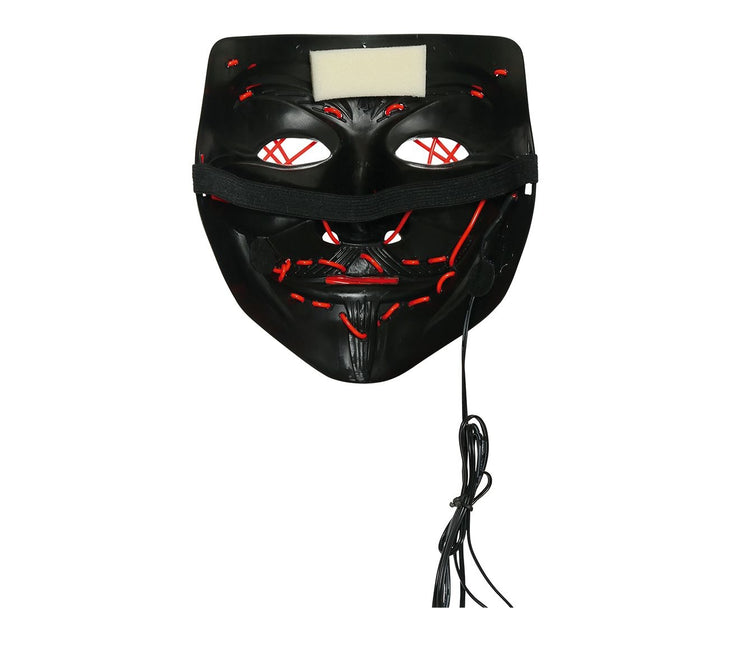 Maschera luminosa di Halloween
