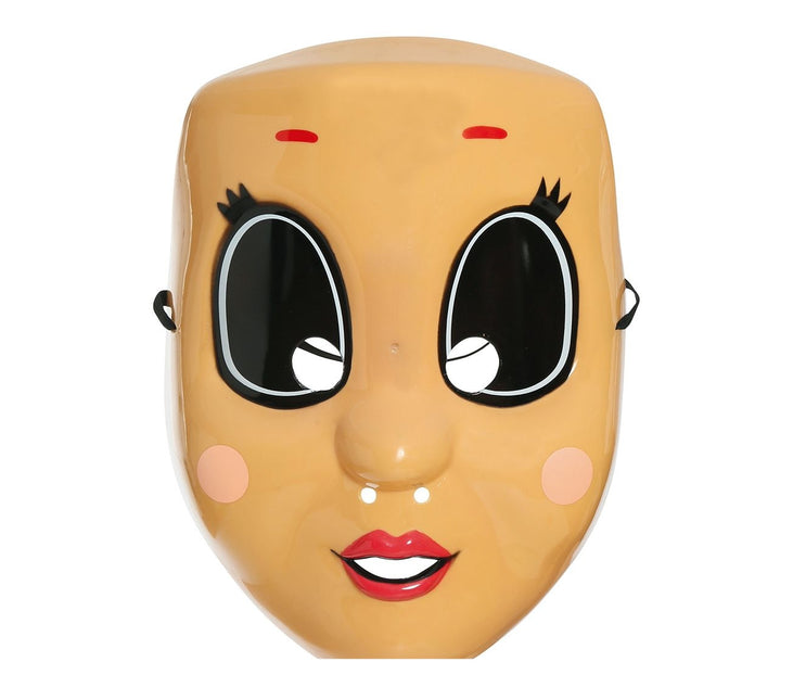 Bambola con maschera di Halloween