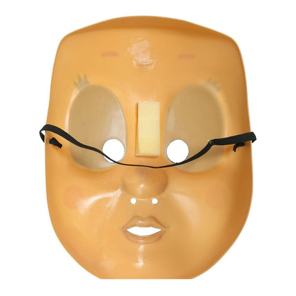 Bambola con maschera di Halloween