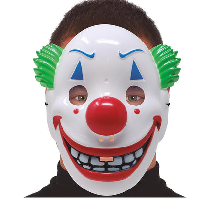 Maschera da clown sorridente per Halloween